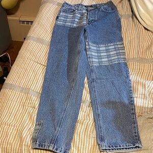 Nasty Gal Blue High Rise Women Jeans